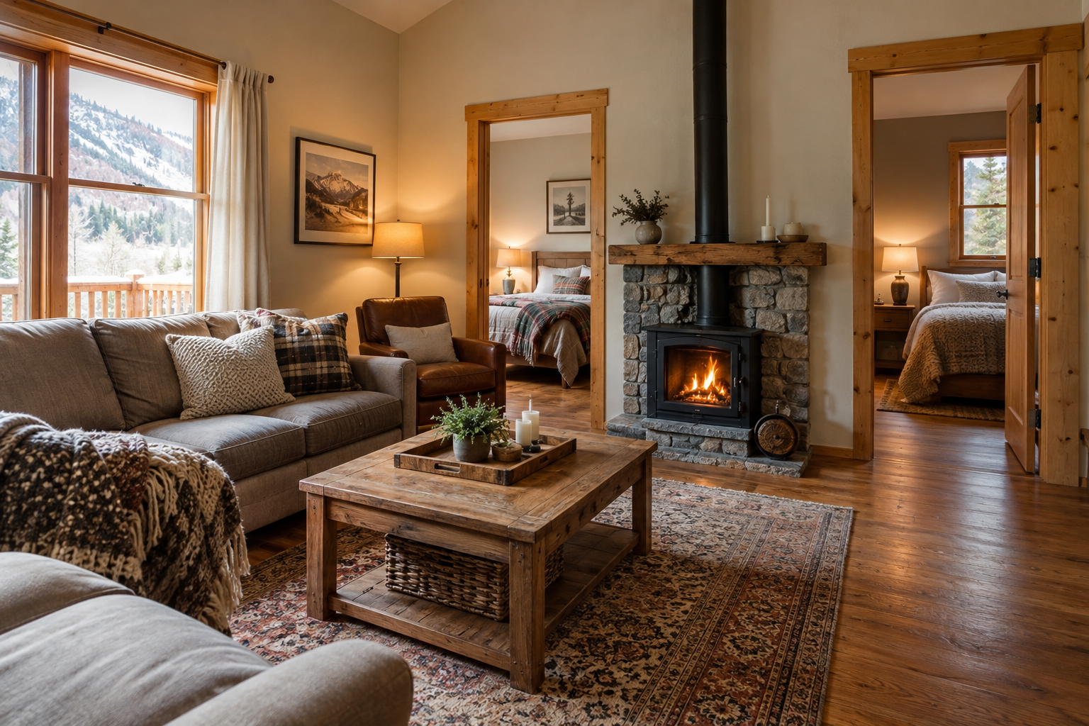 Family cabin — демонстраційна ілюстрація